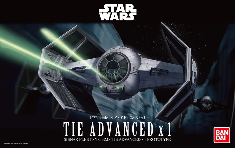 Star Wars Model Kit 1/72 Scale Tie Advanced - Image 2