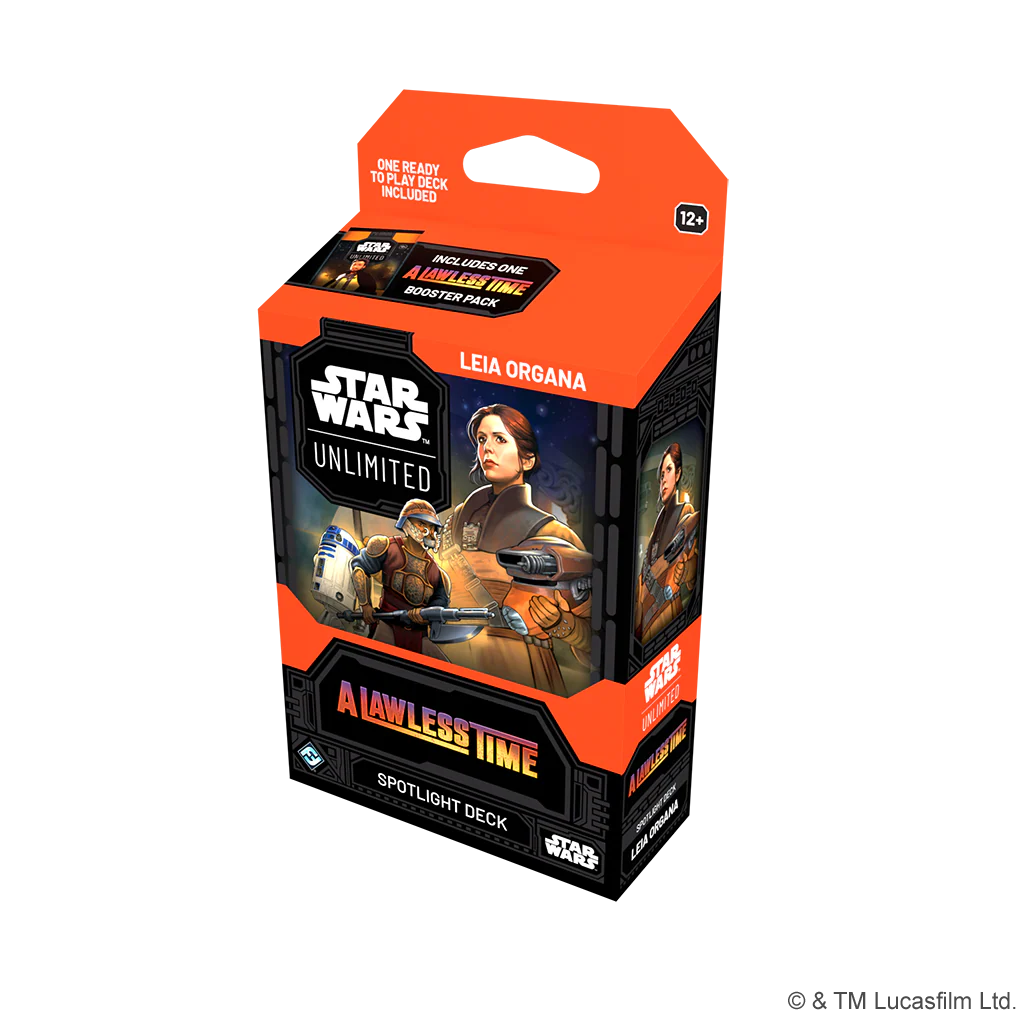 Star Wars TCG: Unlimited - A Lawless Time Spotlight Deck - Leia Organa
