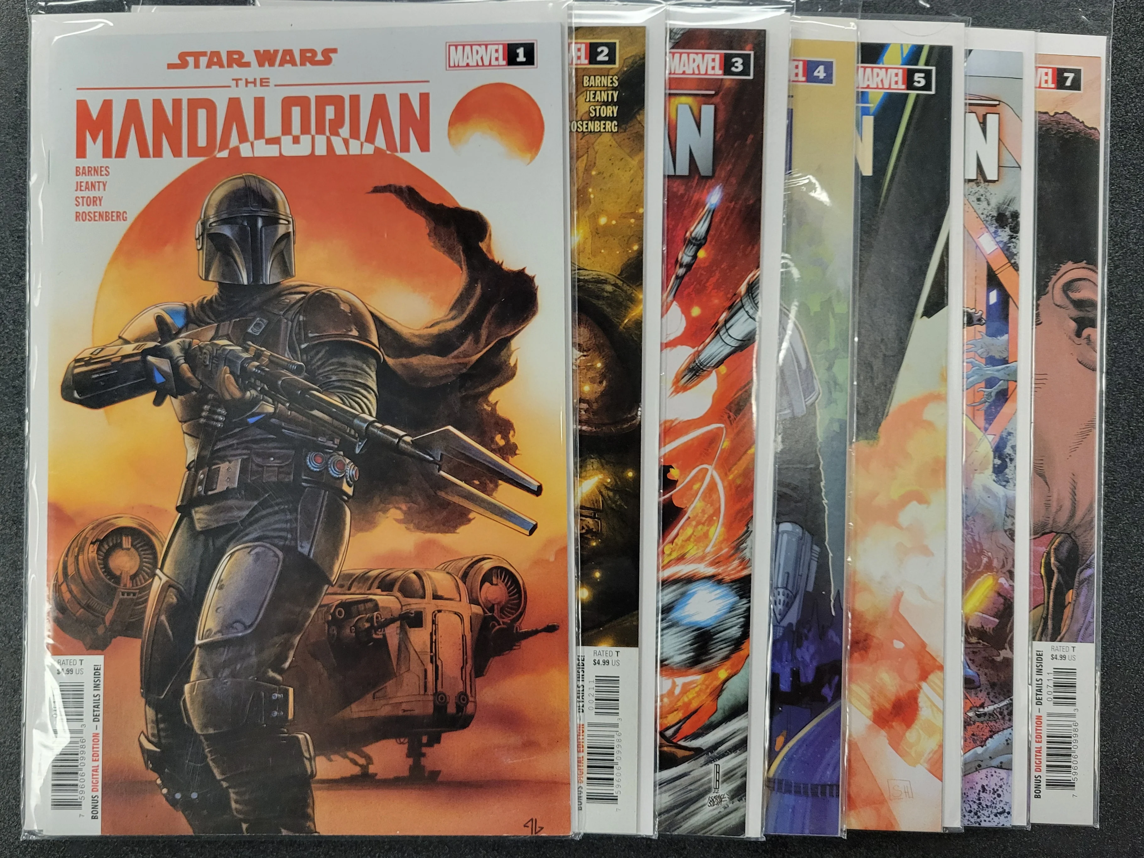 Star Wars: The Mandalorian (2022 Series) Bundle (#1-7)