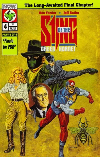 Sting of the Green Hornet (1992 Series) #1-4 Comic Bundle (Complete Series) - Image 4