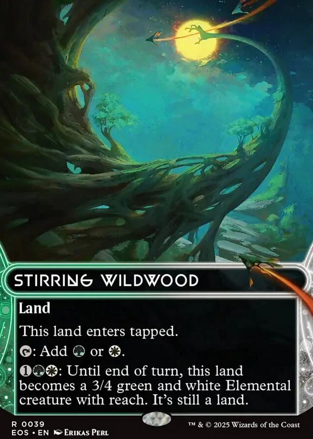 Stirring Wildwood [ #0039 Borderless Stellar Sights ] (EOS-R)