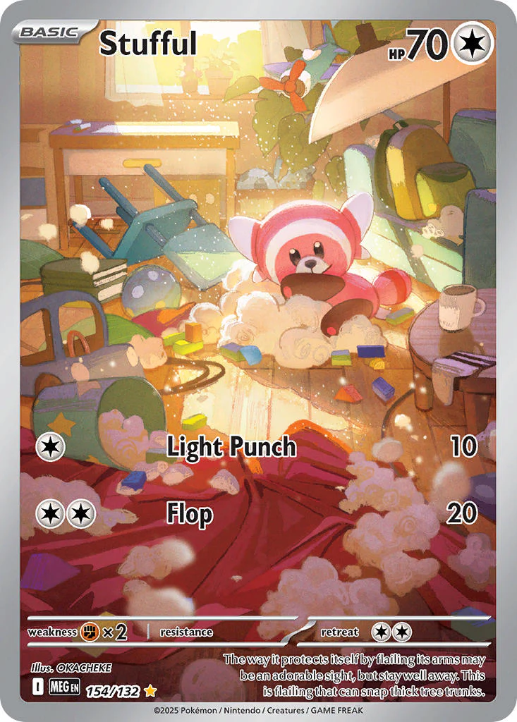 Stufful - 154/132 (MEG) Illustration Rare
