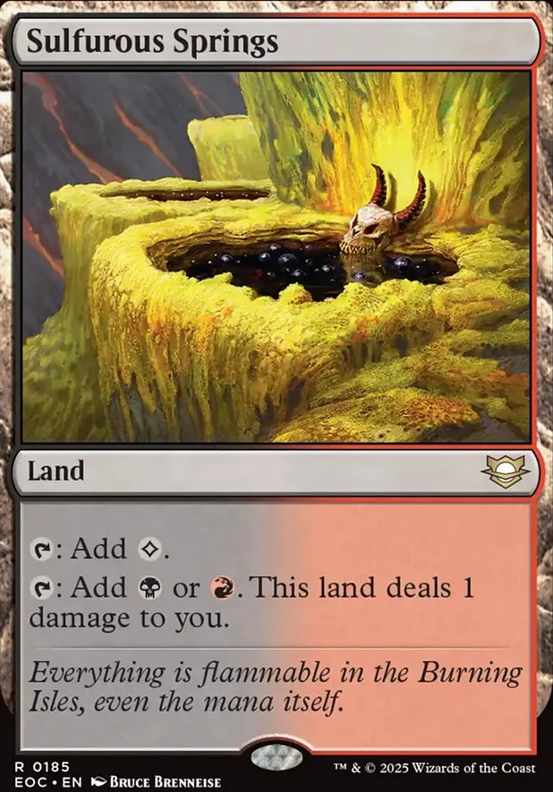 Sulfurous Springs [ #0185 ] (EOC-R)