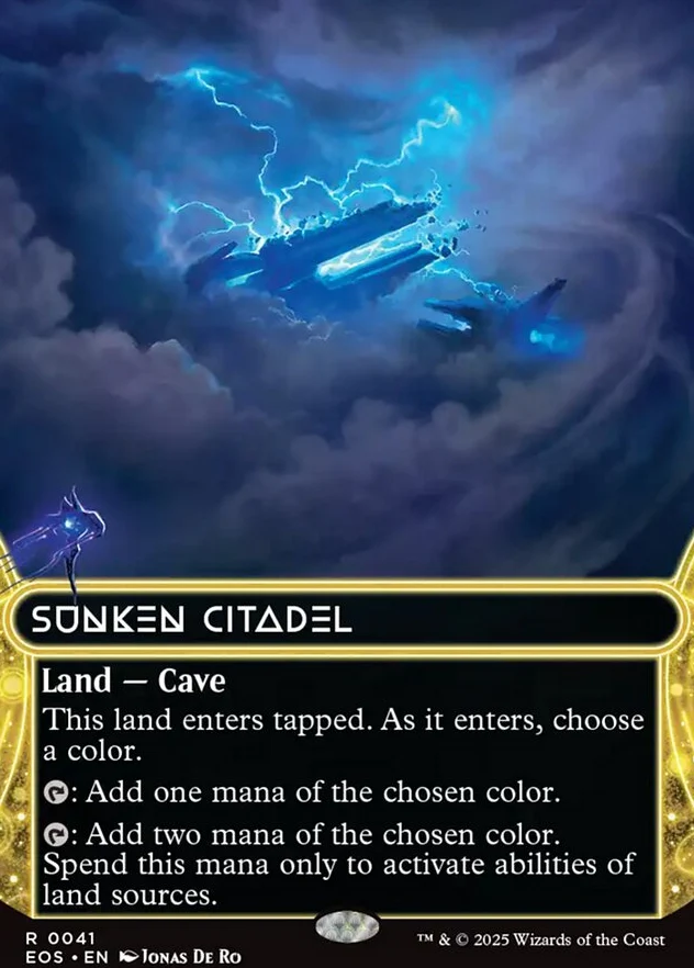 Sunken Citadel [ #0041 Borderless Stellar Sights ] (EOS-R)