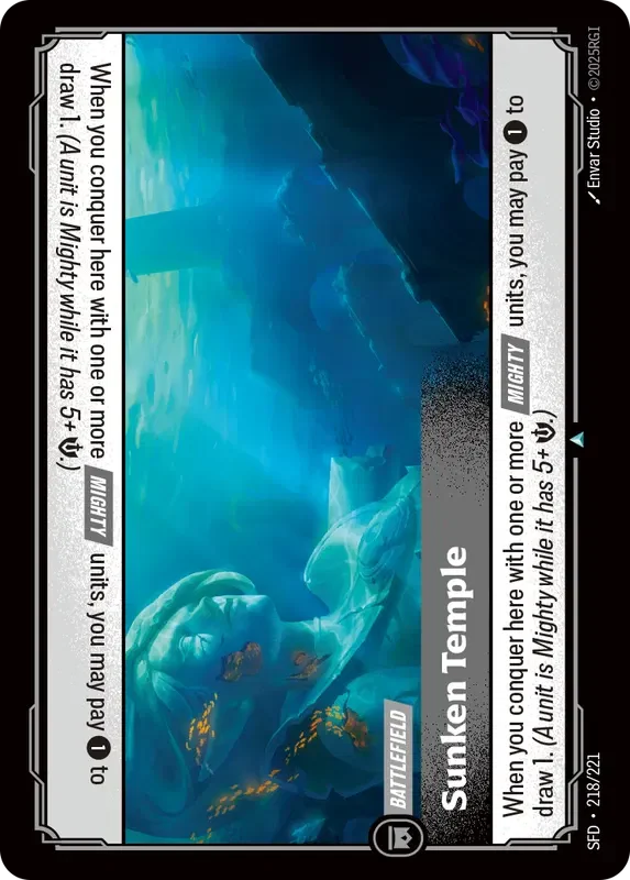 Sunken Temple - 218/221 (SFD) Uncommon