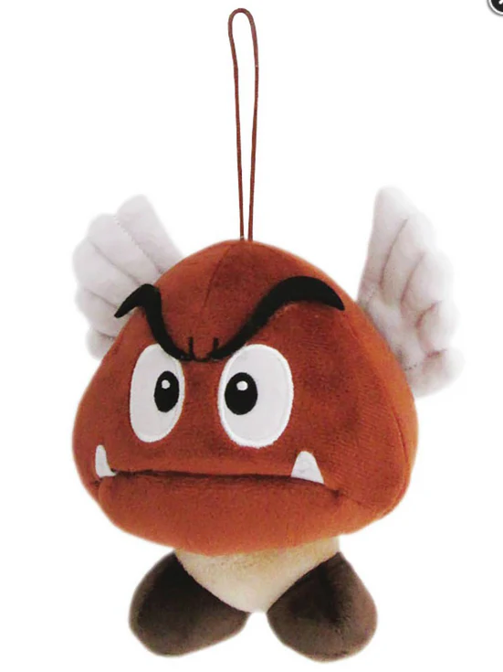 SUPER MARIO BROS PARAGOOMBA 5 IN PLUSH