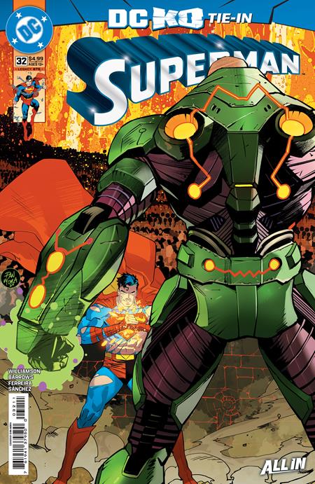 SUPERMAN #32 CVR A DAN MORA (DC K.O.) - Image 2