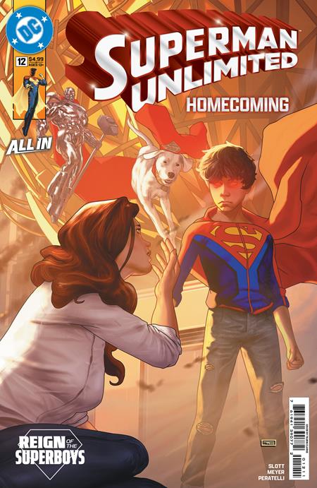 SUPERMAN UNLIMITED #12 CVR A TAURIN CLARKE (THE REIGN OF THE SUPERBOYS)