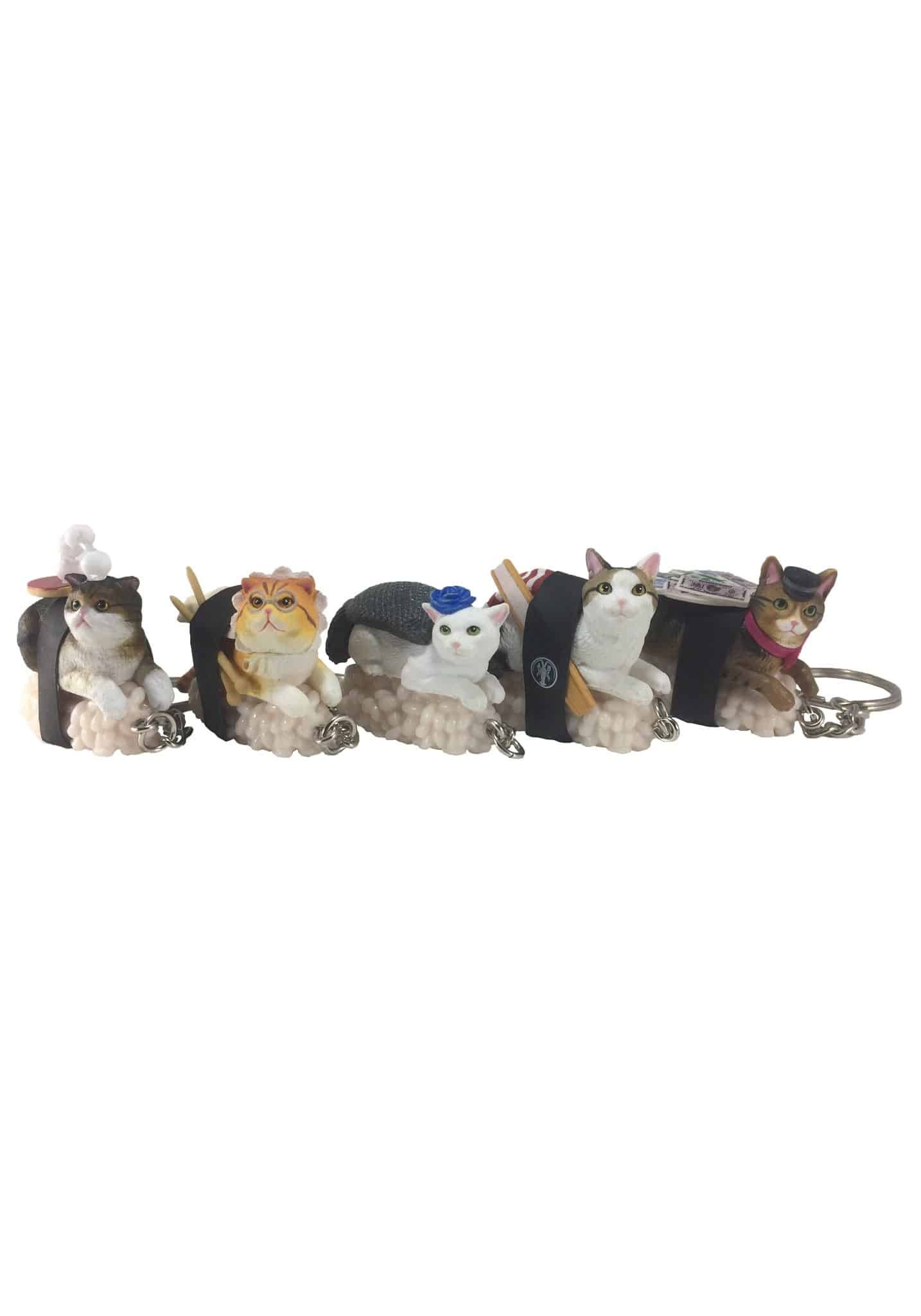 Sushi Cat (Nekozushi) Keyring Blind Box Version 2