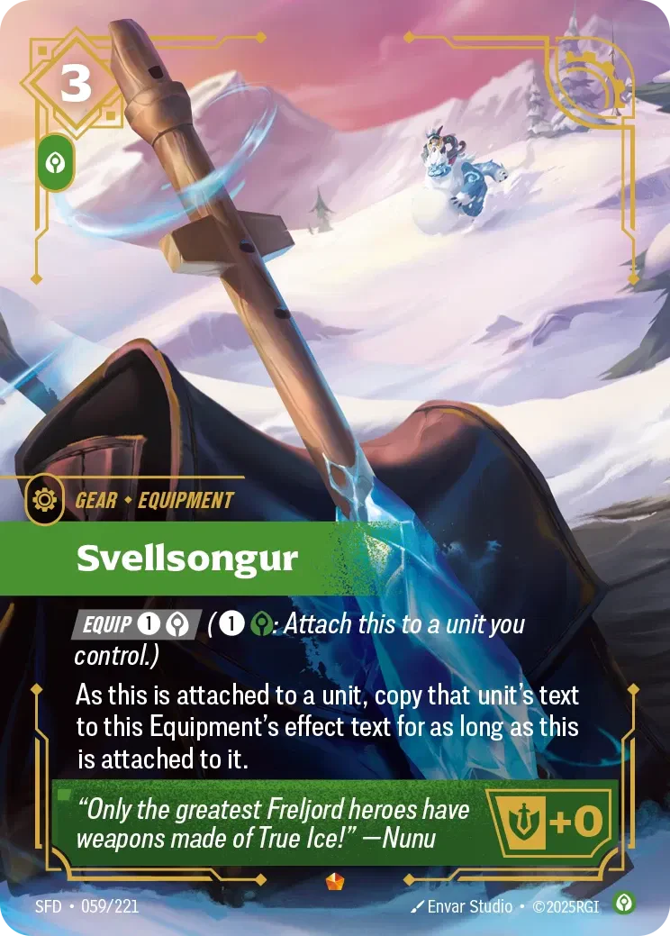 Svellsongur - 059/221 (SFD) Epic