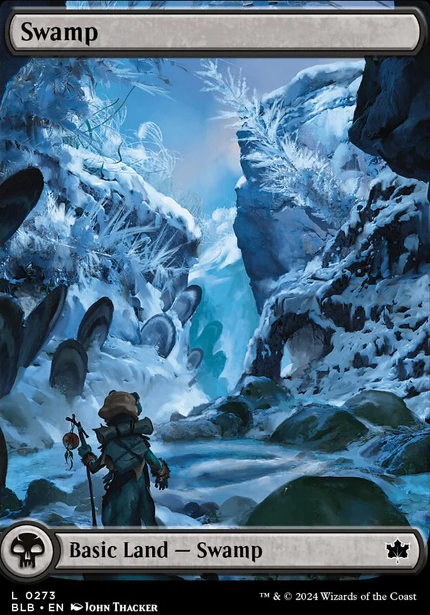 Swamp [#0273 Full Art] (BLB-C-FOIL)