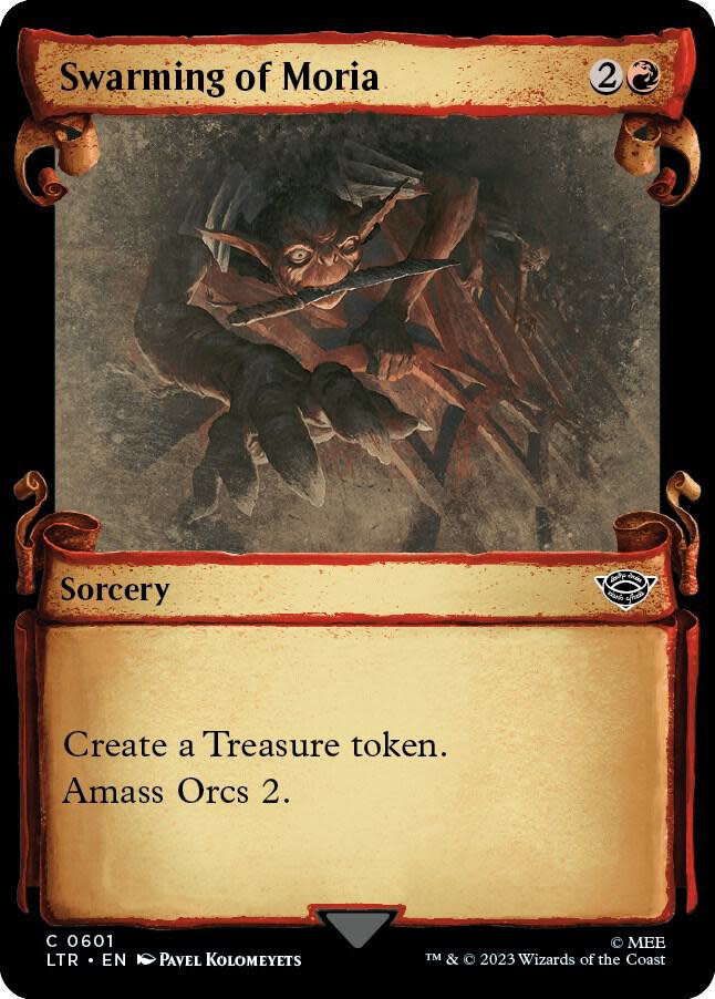 Swarming of Moria [#0601 Showcase Scrolls] (LTR-C)
