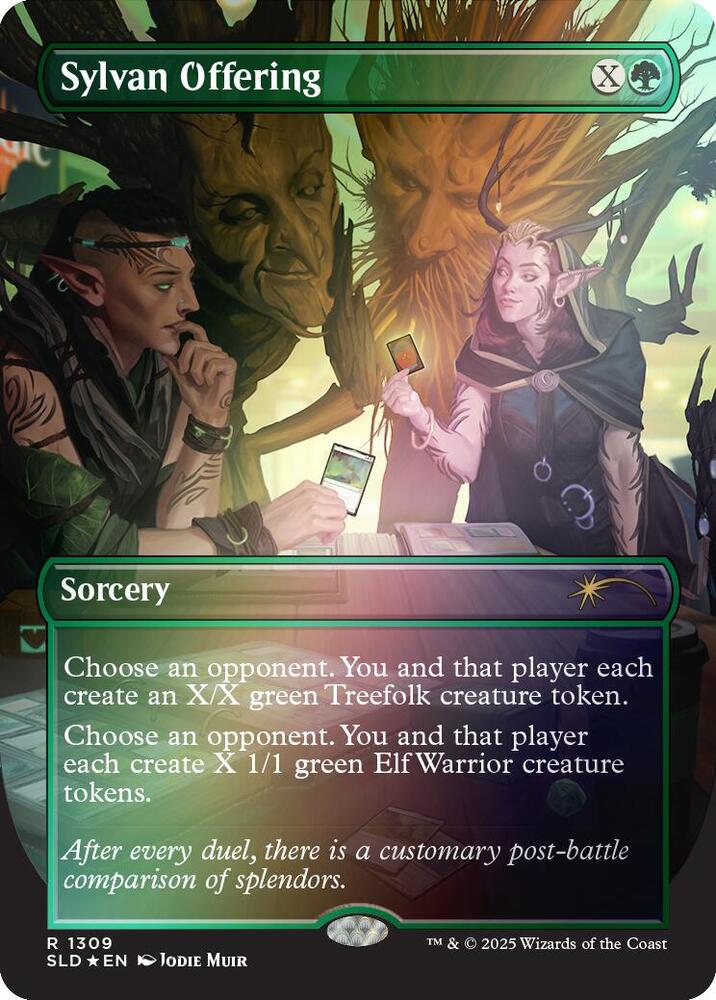 Sylvan Offering [ #1309 Rainbow Foil ] (SLD-R-FOIL)