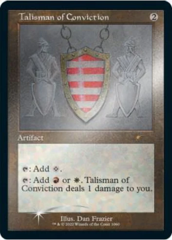 Talisman of Conviction (SLD-R-FOIL-ETCHED)