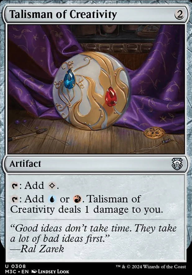 Talisman of Creativity [#0308] (M3C-U)