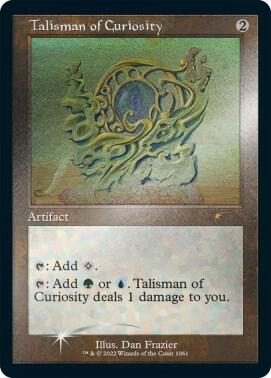 Talisman of Curiosity  (SLD-R-FOIL-ETCHED)