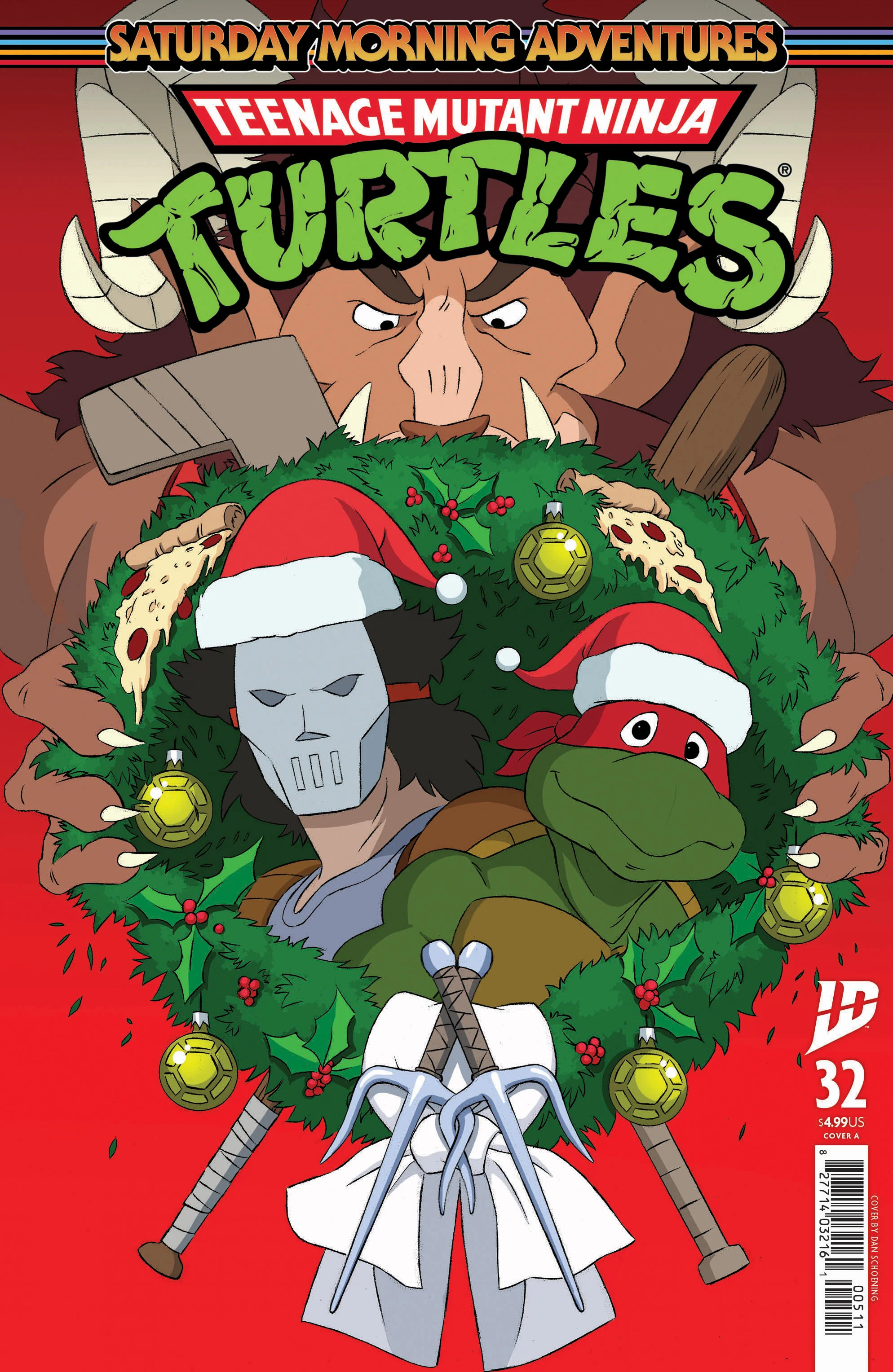 Teenage Mutant Ninja Turtles: Saturday Morning Adventures #32 Cover A (Schoening)