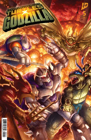 Teenage Mutant Ninja Turtles x Godzilla #5 Cover A (Pe) - Image 2