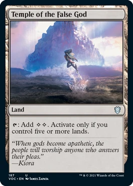 Temple of the False God [ #0187 ] (VOC-U)
