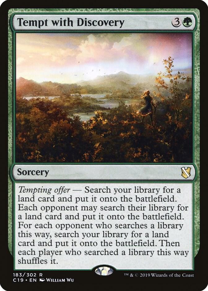 Tempt with Discovery (C19-R) Moderate Play