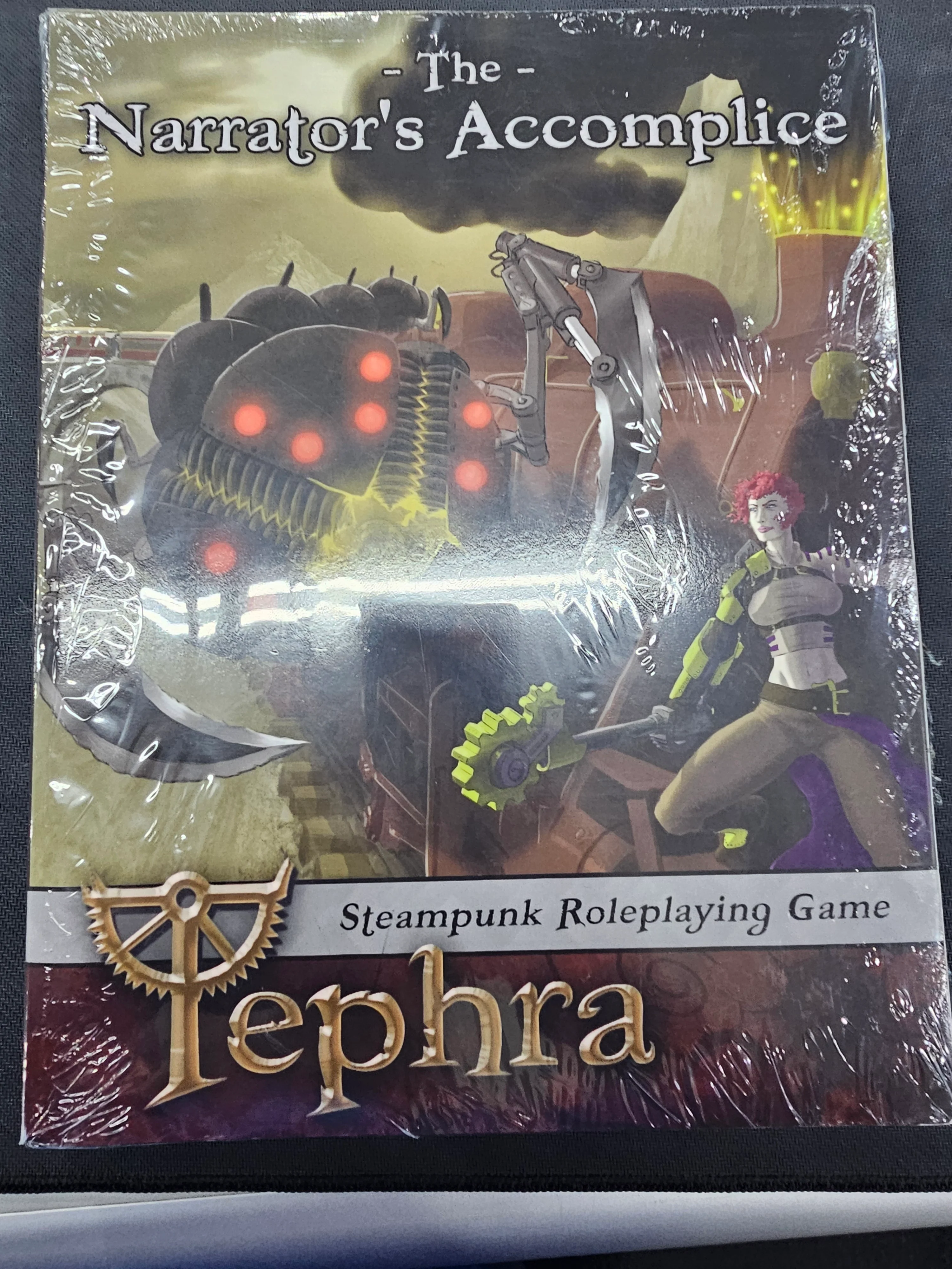 Tephra: Steampunk Roleplaying Game Bundle - Core and Narrator's Accomplice (USED)