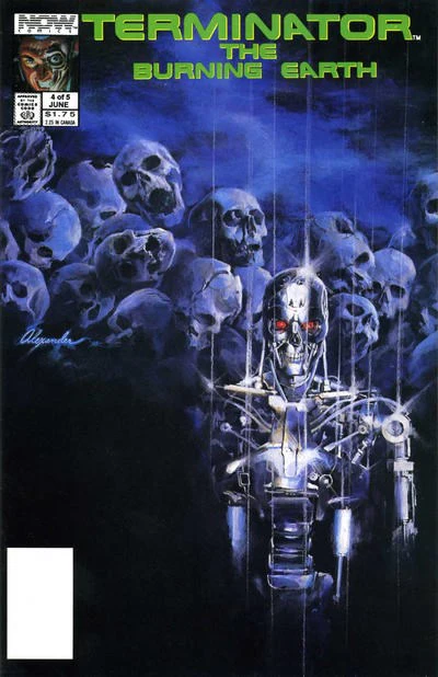 Terminator the Burning Earth (1990 Series) #1-5 Comic Bundle (Complete Series) - Image 2