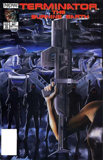 Terminator the Burning Earth (1990 Series) #1-5 Comic Bundle (Complete Series) - Image 3