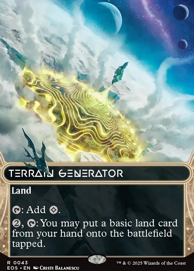 Terrain Generator [ #0043 Borderless Stellar Sights ] (EOS-R)