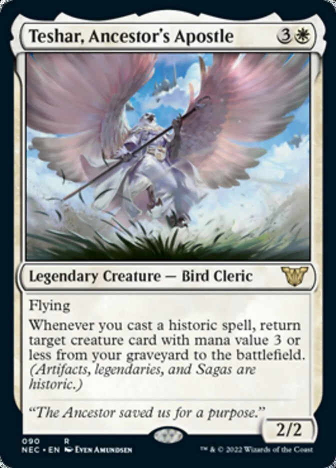 Teshar, Ancestor's Apostle [ #0090 ] (NEC-R)