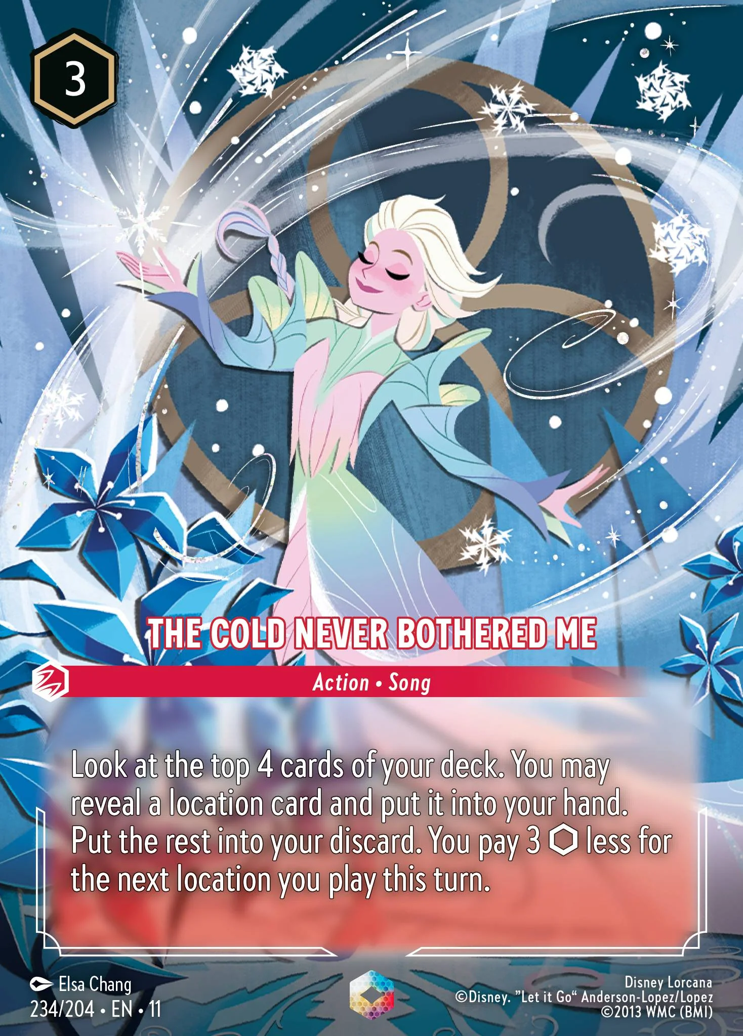The Cold Never Bothered Me  (234/204 - Winterspell)  Enchanted