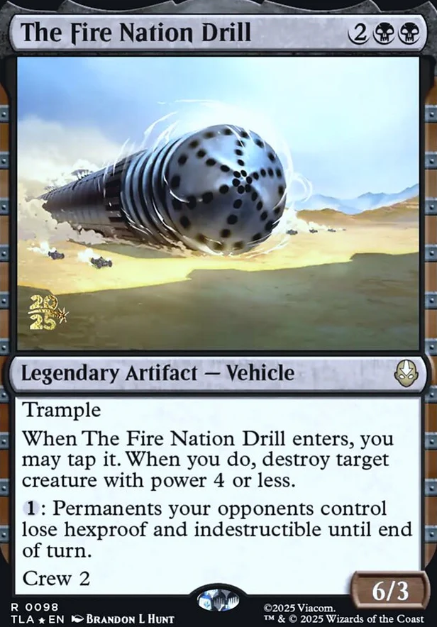 The Fire Nation Drill [ #0098 ] (TLA-R) - Image 3