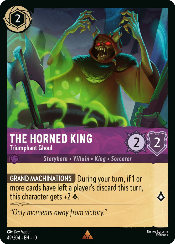 The Horned King - Triumphant Ghoul (049/204 - Whispers in the Well) Rare
