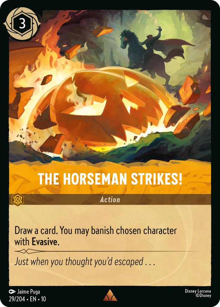The Horseman Strikes! (029/204 - Whispers in the Well) Rare