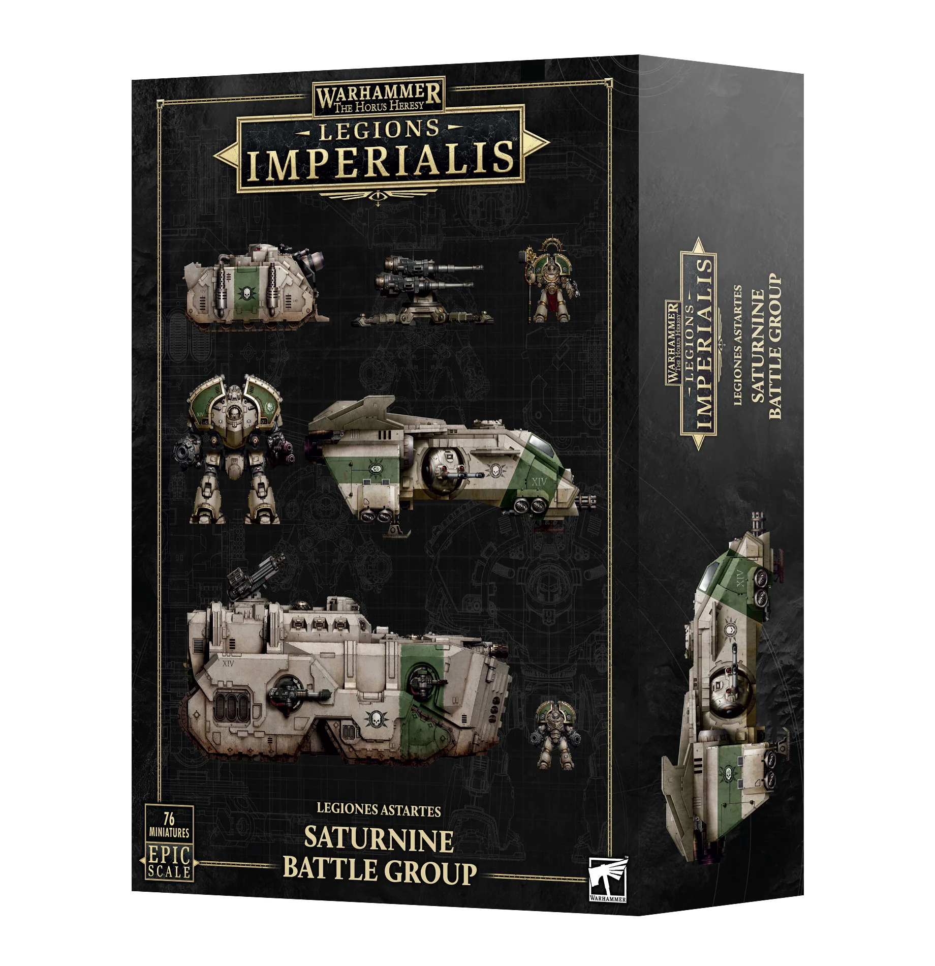 The Horus Heresy - Legions Imperialis: Legiones Astartes - Saturnine Battle Group