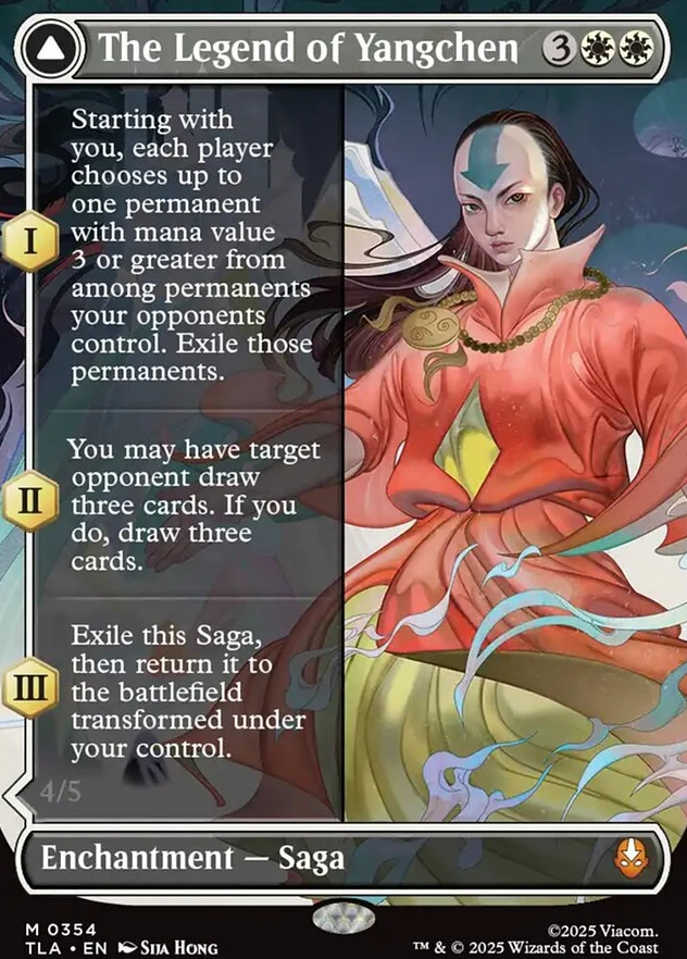 The Legend of Yangchen // Avatar Yangchen [ #0354 Borderless ] (TLA-M) - Image 2