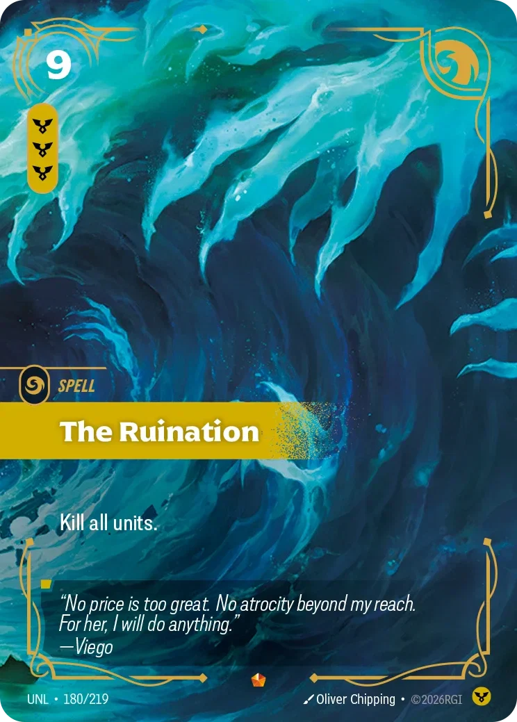 The Ruination - 180/219 (UNL)  Epic