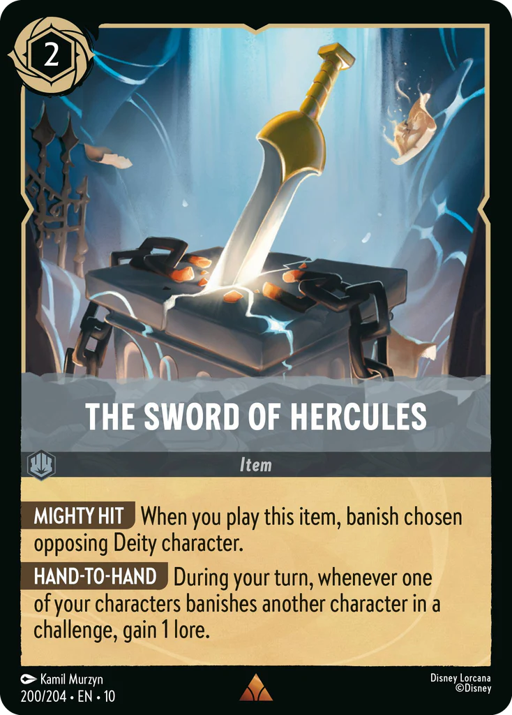 The Sword of Hercules (200/204 - Whispers in the Well) Rare
