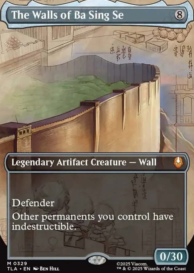 The Walls of Ba Sing Se [ #0329 Borderless ] (TLA-M) - Image 2