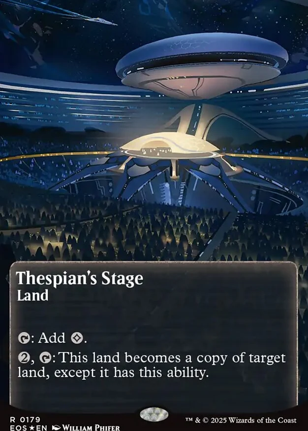 Thespian's Stage [ #0179 Galaxy Foil Poster Stellar Sights ] (EOS-R)