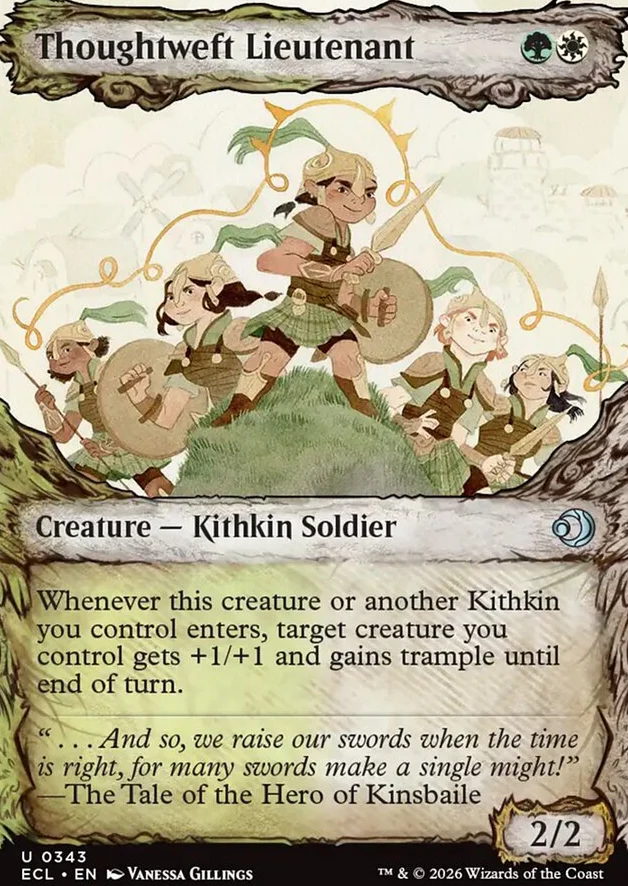 Thoughtweft Lieutenant [ #0343 Showcase ] (ECL-U)