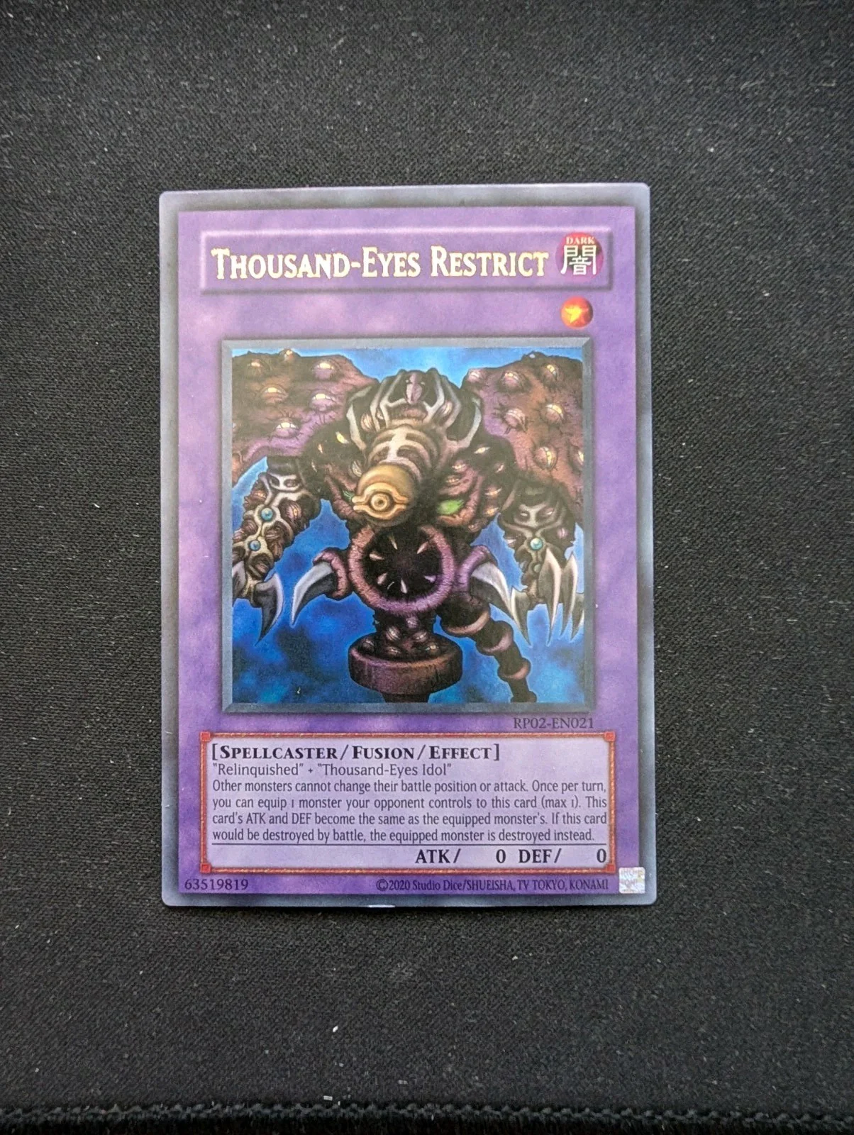 Thousand-Eyes Restrict (RP02-EN021) Ultra Rare Near Mint 1st Edition (2020 Date Reprint)