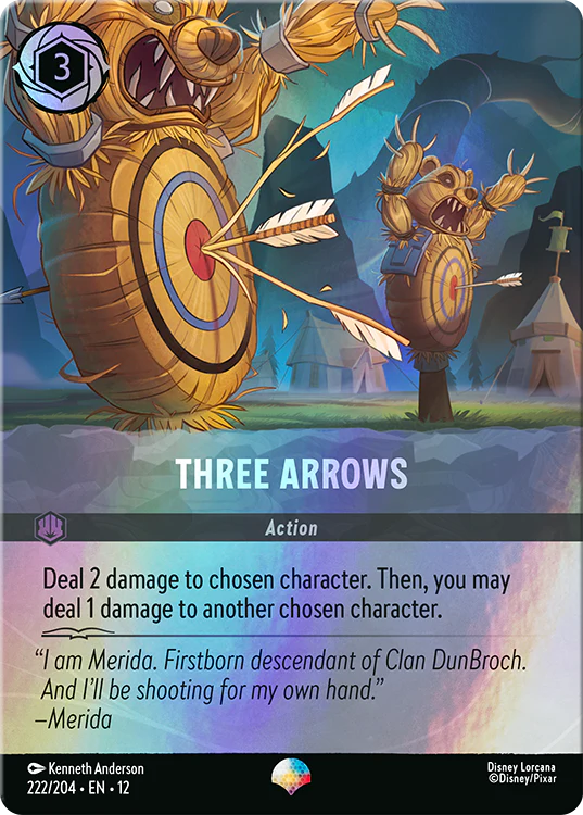 Three Arrows (Wilds Unknown - 222/204) Epic