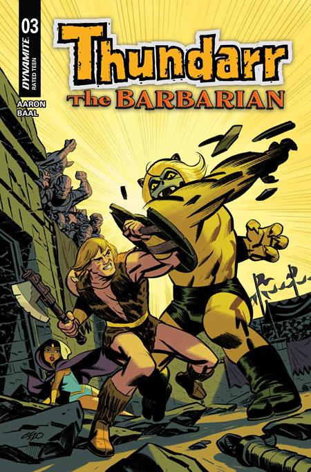 THUNDARR THE BARBARIAN #3 CVR A MICHAEL CHO - Image 2