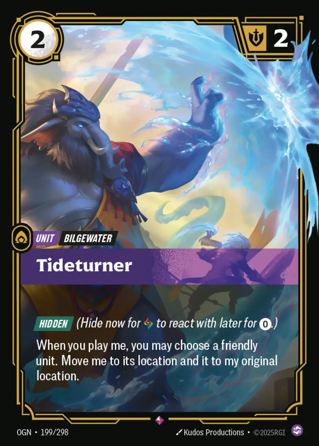 Tideturner - 199/298 (OGN) Rare