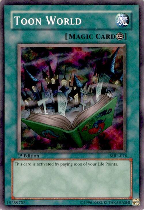 Toon World (MRL/SRL-076) Super Rare - Light Play 1st Edition