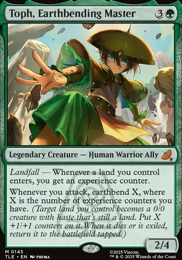 Toph, Earthbending Master [ #0145 ] (TLE-M)
