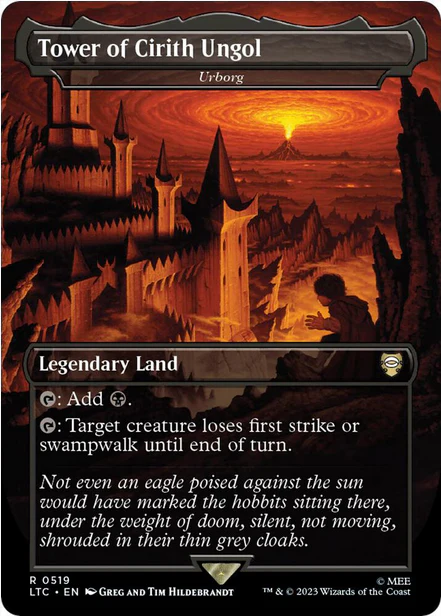 Tower of Cirith Ungol - Urborg [#0519 Holiday Collector Boosters] (LTC-R-FOIL)