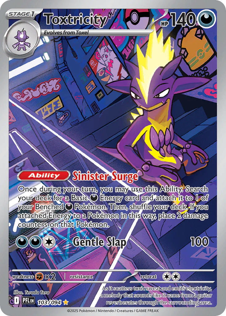 Toxtricity - 103/094 (PFL) Illustration Rare