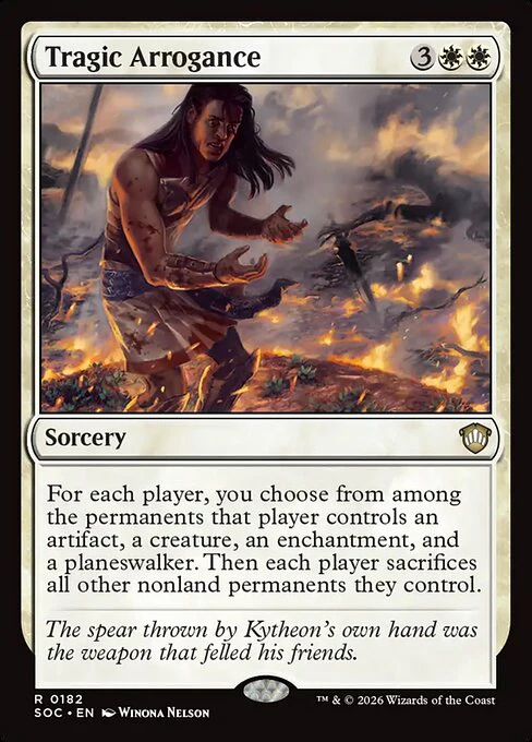 Tragic Arrogance [ #0182 ] (SOC-R)