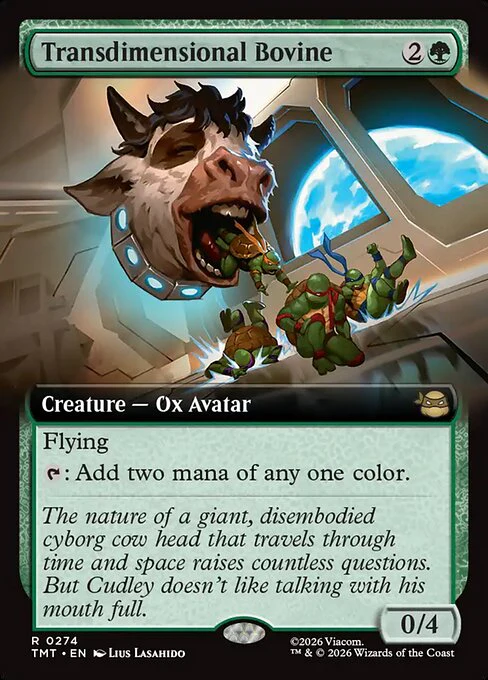 Transdimensional Bovine [ #0274 Extended Art ] (TMT-R) - Image 2
